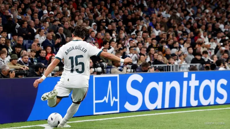 Arda Güler'den Jeneriklik Gol: Real Madrid, Sevilla'yı Farklı Geçti