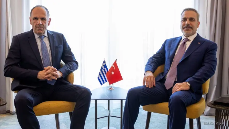 Bakan Fidan ve Yunan mevkidaşı Sofya'da masaya oturdu: Gündem Türk-Yunan ilişkileri ve Doğu Akdeniz