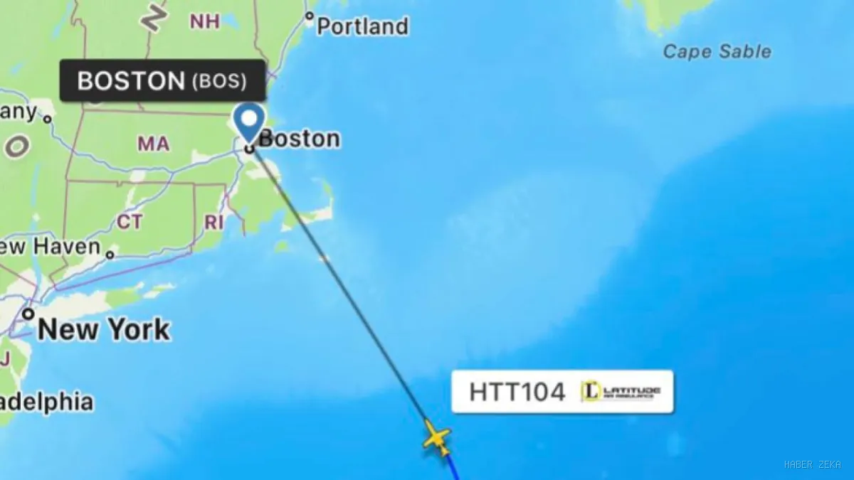Bermuda'dan Boston'a Giden Uçak Kayboldu: 6 Kişi Kurtarılmayı Bekliyor
