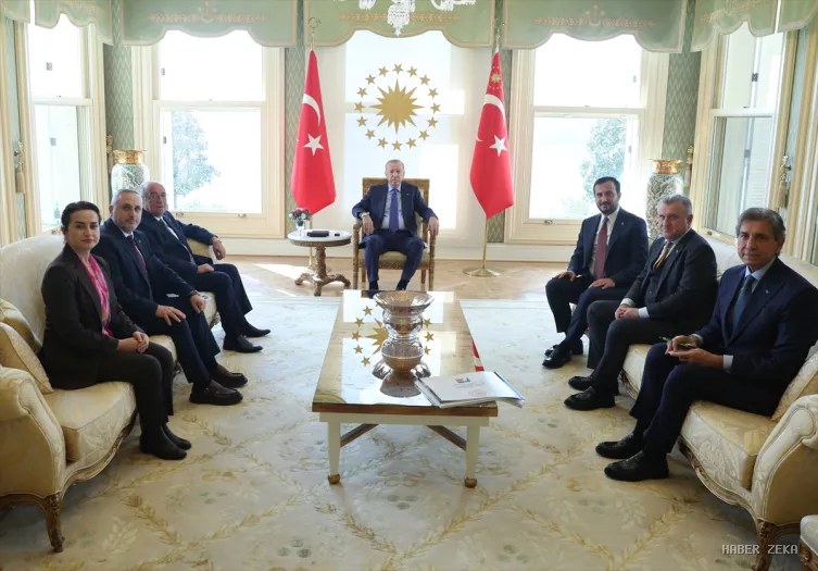 Cumhurbaşkanı Erdoğan'ın kabulleri