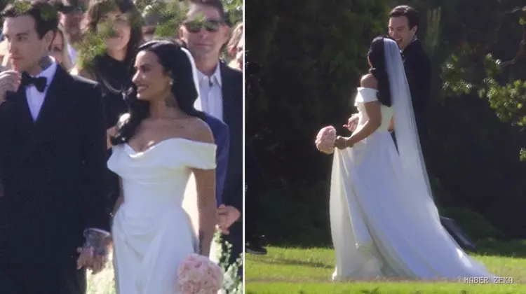 Demi Lovato'nun Gelinliği Gündem Oldu: Miley Cyrus Benzerliği Şaşırttı