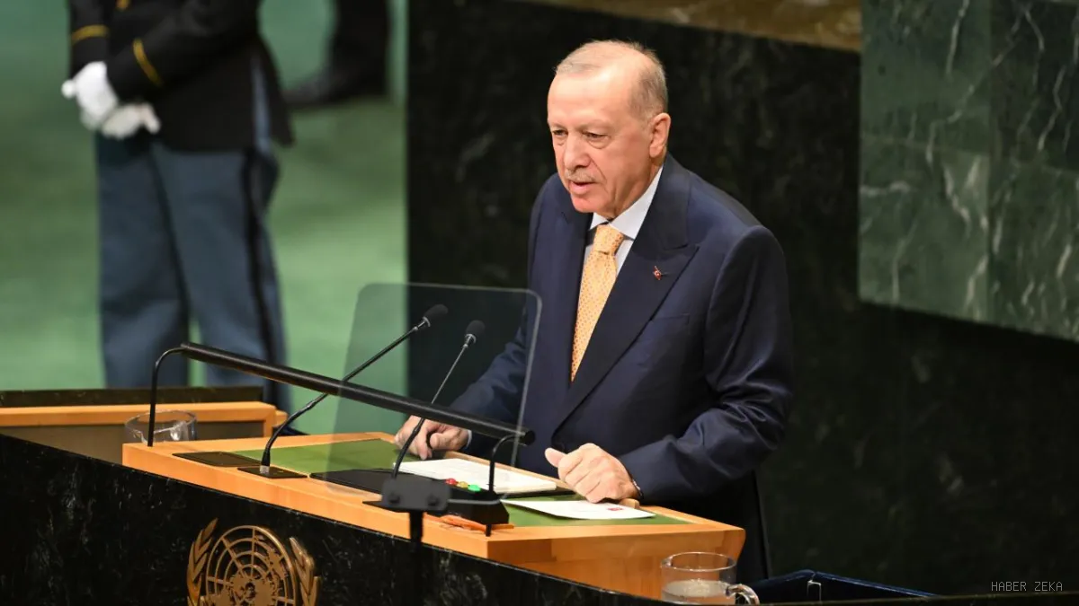Erdoğan BM'de Seslendi: Filistin Devleti'ni Boğma Girişimleri Hüsrana Uğrayacaktır