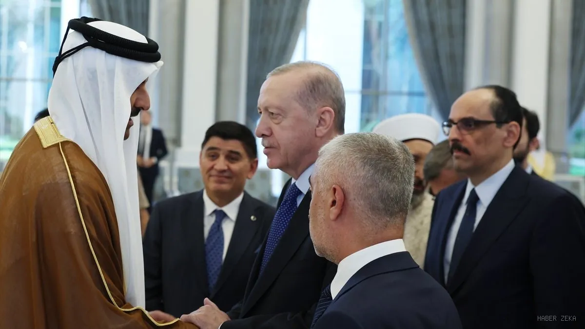 Erdoğan, Katar'da Taziye Ziyaretinde Bulundu